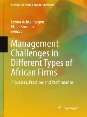 cover image of Management Challenges in Different Types of African Firms